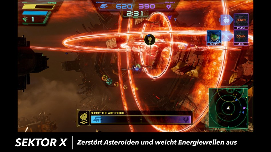 Screenshot 3 zu Star Fox Update mit 4 Spieler Splitscreen